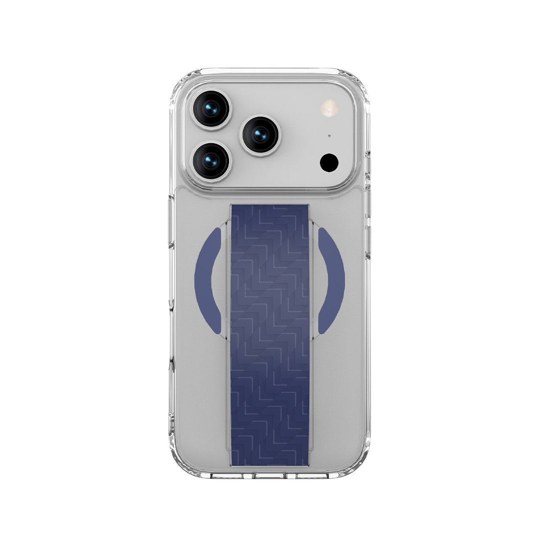 كڤر حماية LZEL MagNexa Grip MagSafe لهاتف iPhone 17 Pro | أزرق