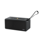 سماعة لاسلكية فاخرة LZEL Aquilasonus Xs مع صوت عميق – بلوتوث 5.4 – شحن سريع – بطارية 4000 مللي أمبير | أسود