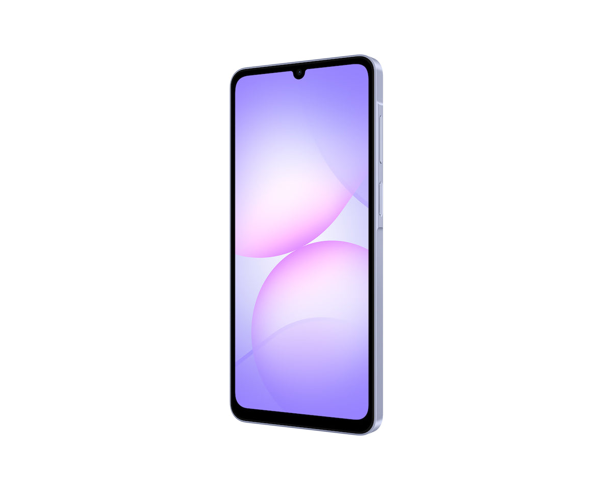 سامسونج جالكسي A07s – شاشة 6.7 بوصة 90Hz، كاميرا 50MP، بطارية 5000mAh | بنفسجي فاتح