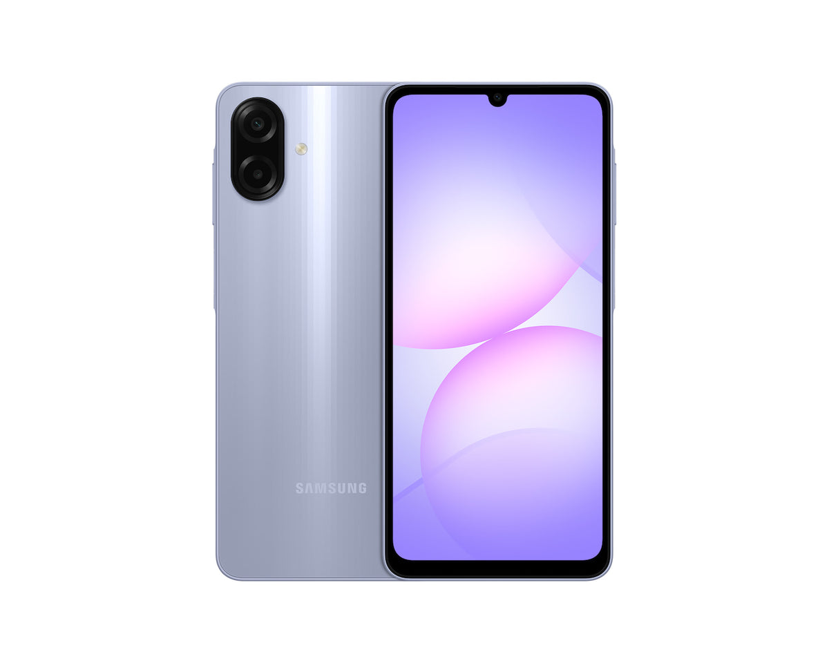 سامسونج جالكسي A07s – شاشة 6.7 بوصة 90Hz، كاميرا 50MP، بطارية 5000mAh | بنفسجي فاتح