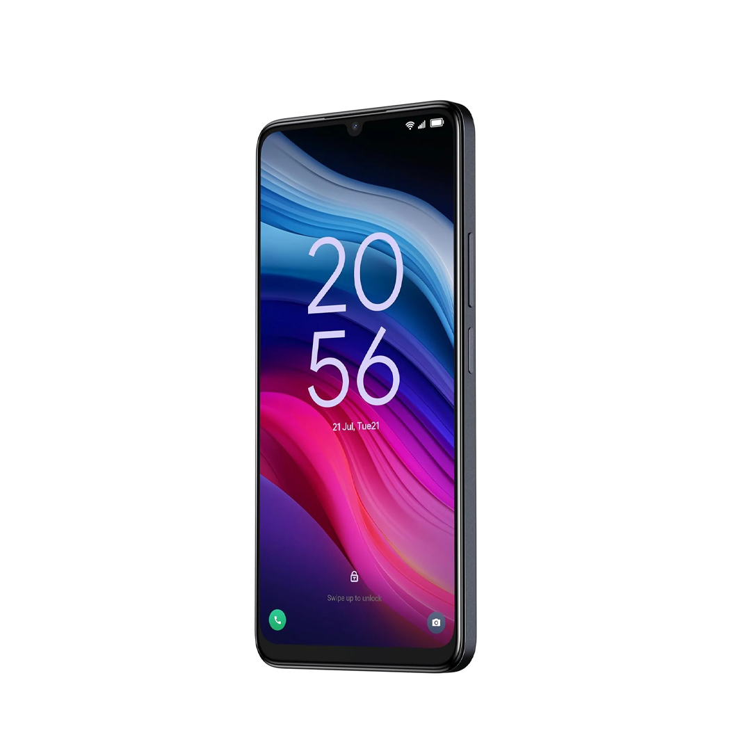 هاتف TCL 505 | شاشة 6.75 بوصة HD+ NXTVISION 90Hz – 128GB – 4+4GB RAM – بطارية 5,010mAh | رمادي