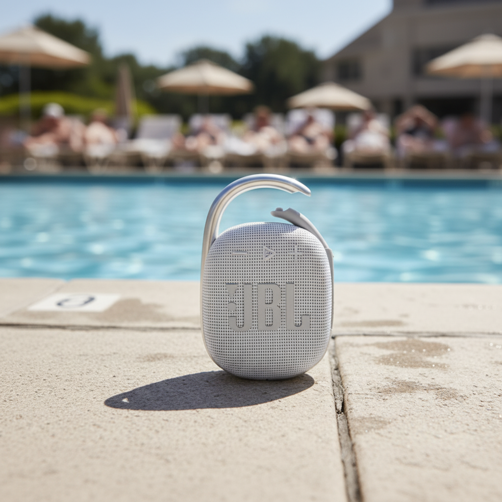 JBL Clip 4 Wireless Speaker | White