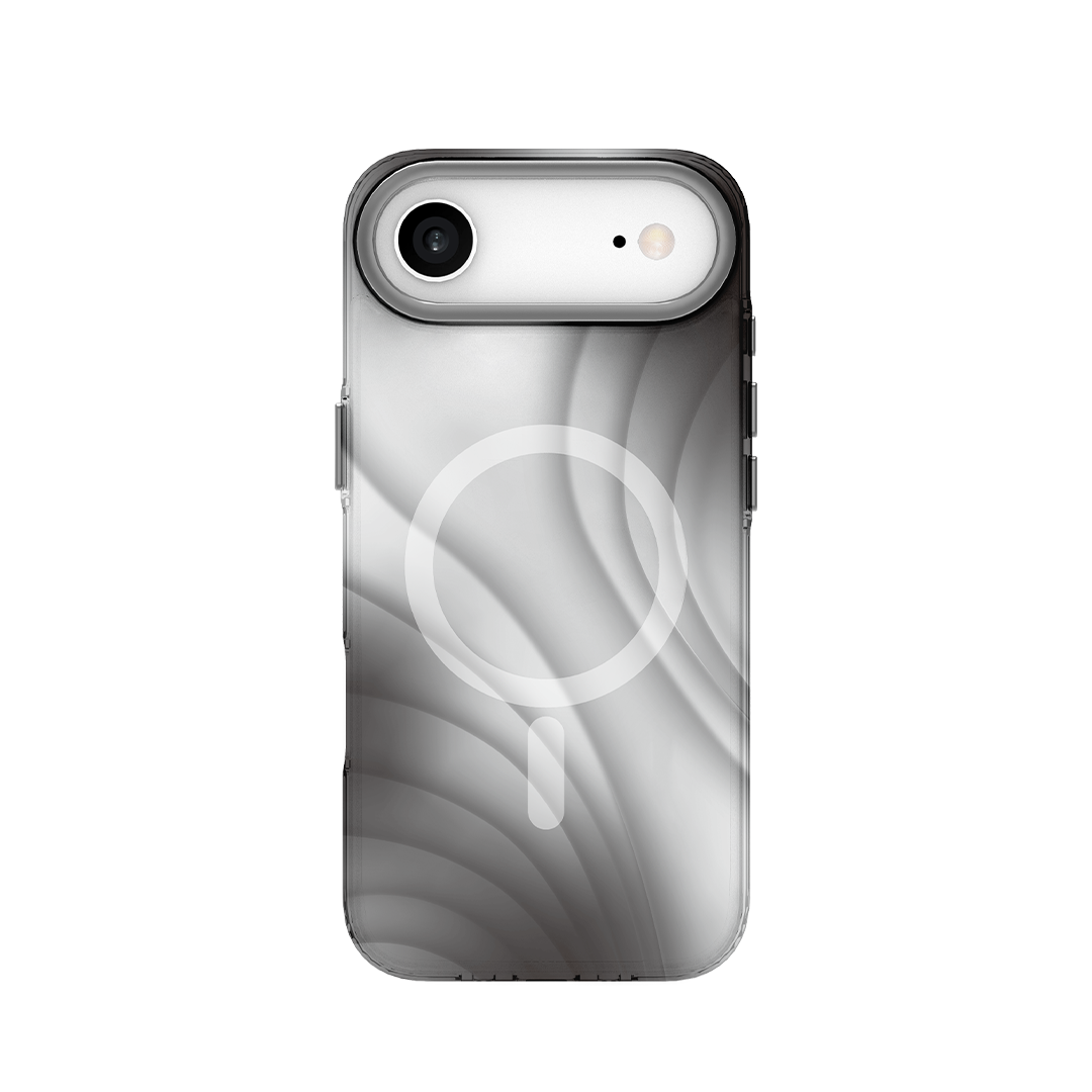 كڤر حماية LZEL MagFluxo Craft لهاتف iPhone Air | رمادي
