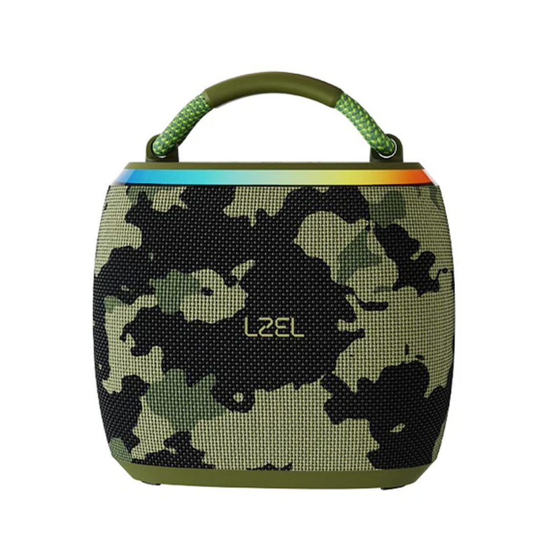 LZEL Aquilasonus Pulse Ultimate Waterproof Portable Bluetooth Speaker | Camo