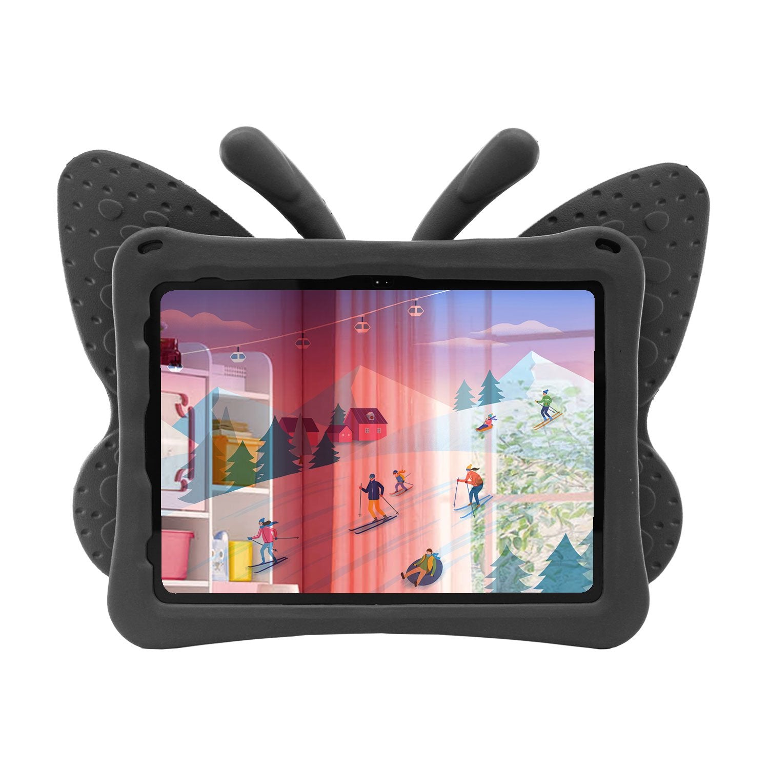 Butterfly EVA Cover For iPad 10.2 - Black (Butterfly 10.2 )