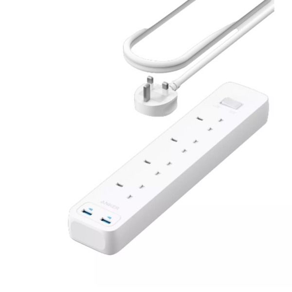 Anker 32 Power Strip 4 AC & 2 USB