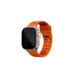 Uniq Stride Fkm Rubber Apple Watch Strap 49/45/44/42mm | Volt Orange