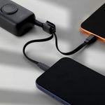 باور بانك LZEL Ampflow10 Mini – سعة 10000 مللي أمبير | شحن سريع 22.5 واط | كابلات مدمجة Type-C و Lightning | شحن لاسلكي