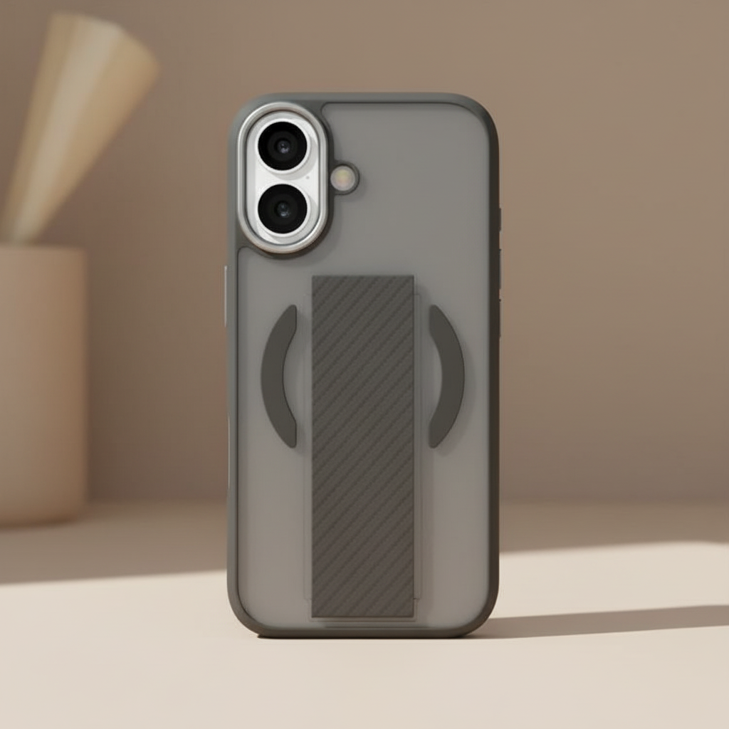 LZEL MagMatte Band Case for iPhone 17 | Black