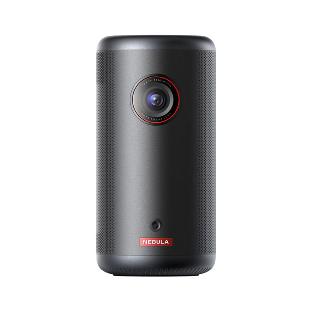 Nebula Capsule 3 Portable Smart Projector with Full HD, Google TV & Dolby Audio | Black