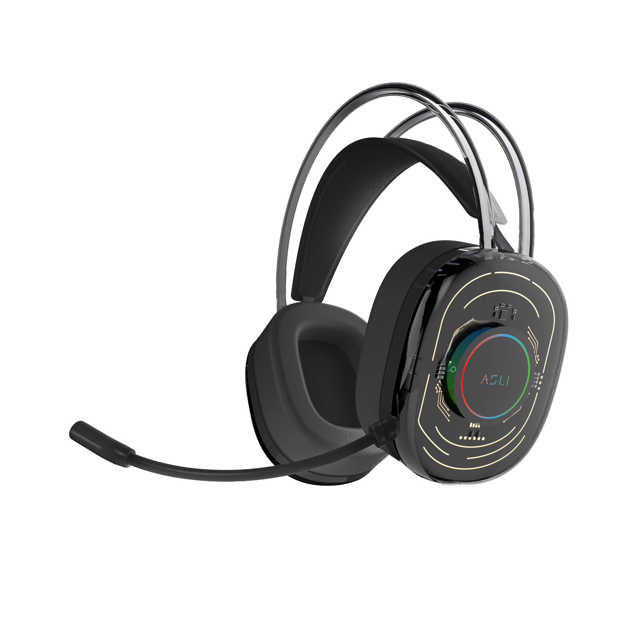 Asli Global EvoStrike G3 Over-Ear Wired Headphone | Black