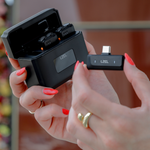 LZEL 2.4 GHz Wireless Microphone – Portable, AI Noise Reduction, 48 kHz High-Fidelity Audio