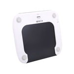 ميزان شخصي رقمي من جييباس | تصميم فائق النحافة | زجاج مقسى بسمك 5 مم | حساس قياس دقيق عالي الدقة | سعة 180 كجم | شاشة عرض LCD