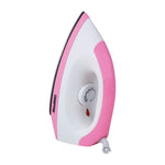 جييباس مكواة جافة 1200 واط - قاعدة بطبقة غير لاصقة وتحكم قابل للتعديل في درجة الحرارة | مزودة بمؤشر ضوئي مع هيكل ABS
