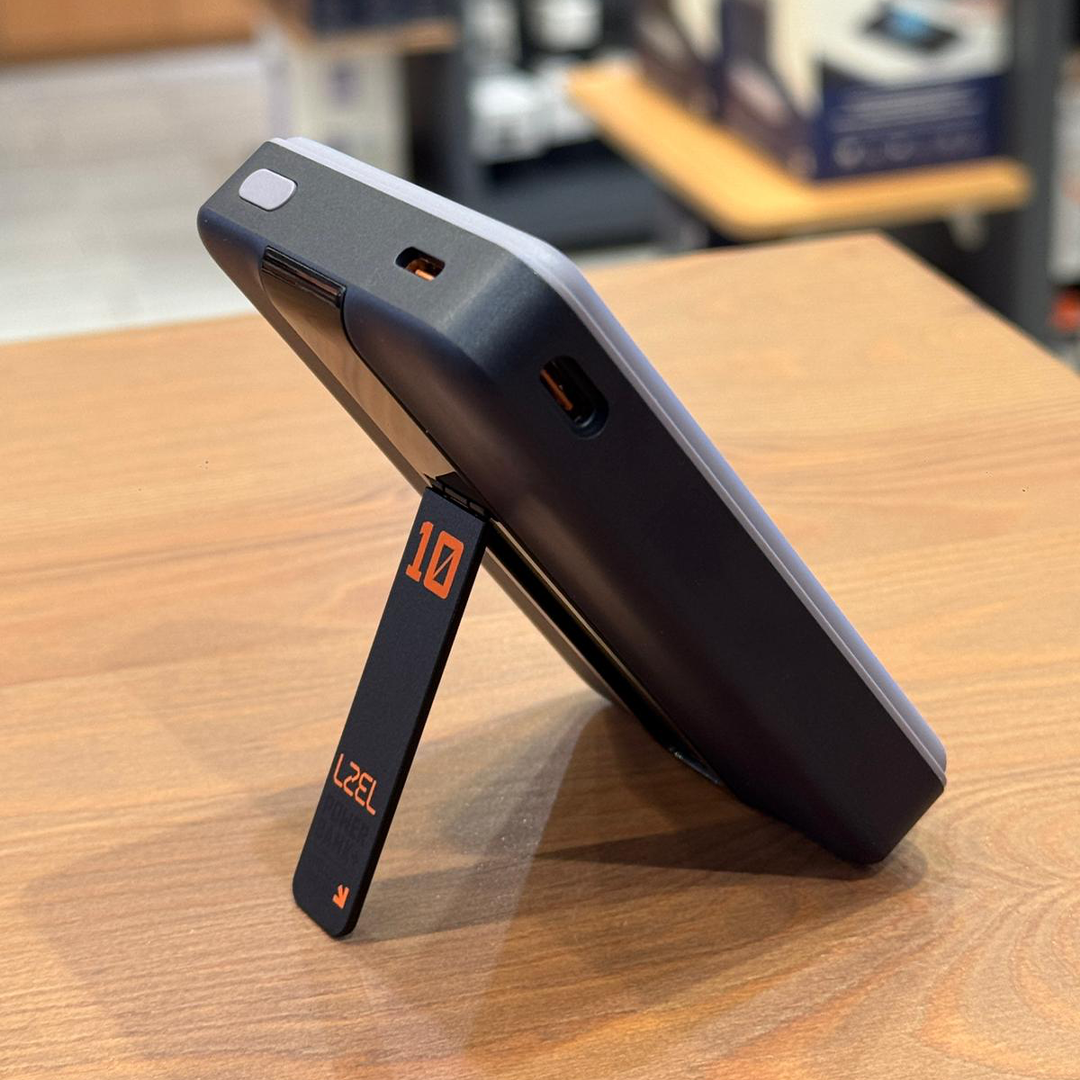 LZEL ZenoFlex MaxCharge 5000mAh Wireless Charging Power Bank | Navy Blue