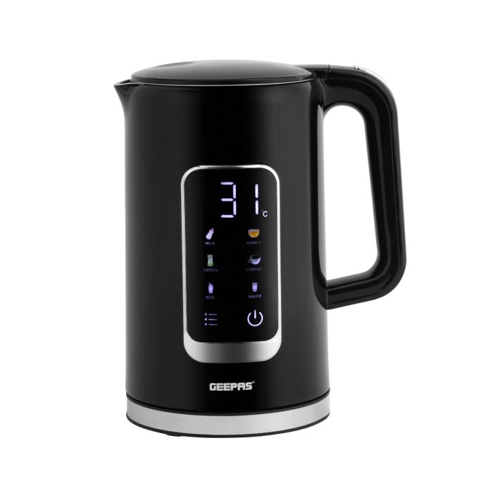 Electric Kettle 1.7L, 1800W, Stainless Steel, Auto Shut-Off