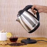 Geepas Stainless Steel Electric Kettle 1.8L | 1800W Fast Boil with Auto Shut-Off & Boil-Dry Protection