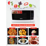 Geepas Digital Microwave Oven | 20L Capacity | 1200W Power | Digital Control Panel | One-Touch Cooking Functions | Defrost & Reheat Options