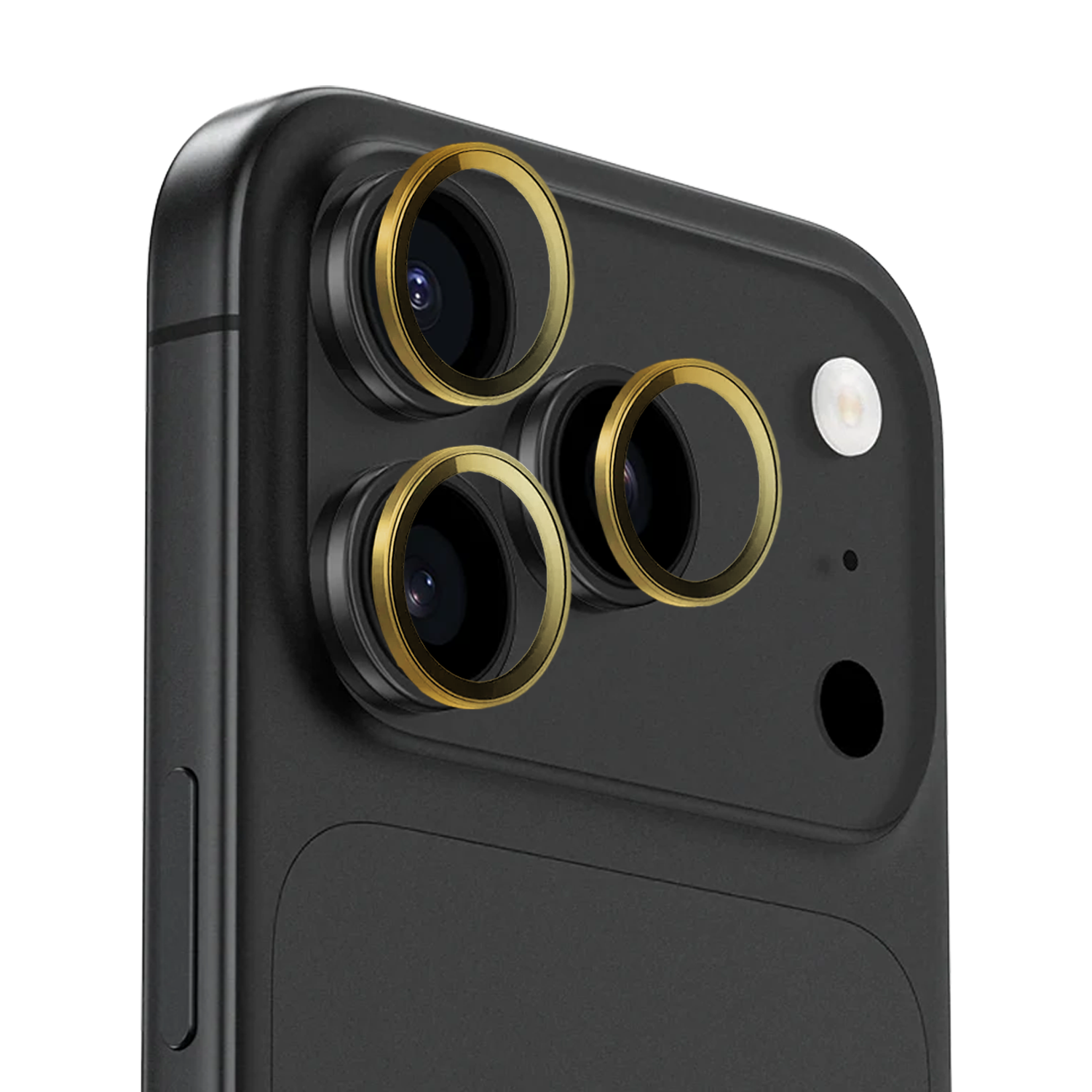 Anank 10X Reinforced 99% AR Lens Guard for iPhone 17 Pro / 17 Pro Max | Luxury Gold