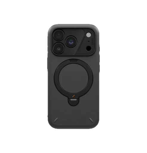 كڤر حماية UNIQ ELIX مقاوم للبصمات مع حامل 360° متوافق مع MagSafe لهاتف iPhone 18 Pro 