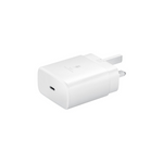 شاحن سامسونج فائق السرعة بقوة 45 واط مع كيبل USB-C إلى USB-C | أبيض