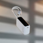 باور بانك LZEL Ampflow10 Mini – سعة 10000 مللي أمبير | شحن سريع 22.5 واط | كابلات مدمجة Type-C و Lightning | شحن لاسلكي