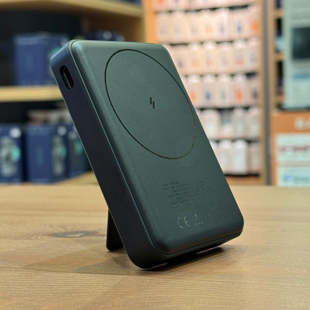 LZEL ZenoFlex MaxCharge 5000mAh Wireless Charging Power Bank | Black