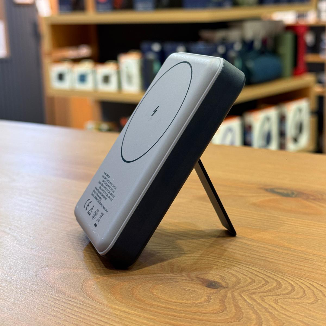 LZEL ZenoFlex MaxCharge 5000mAh Wireless Charging Power Bank | Navy Blue