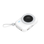 محطة الطاقة المحمولة PentaEnergia من ليزل 10,000 مللي أمبير × 5 تدعم الشحن اللاسلكي مع كيبل مدمج|أبيض