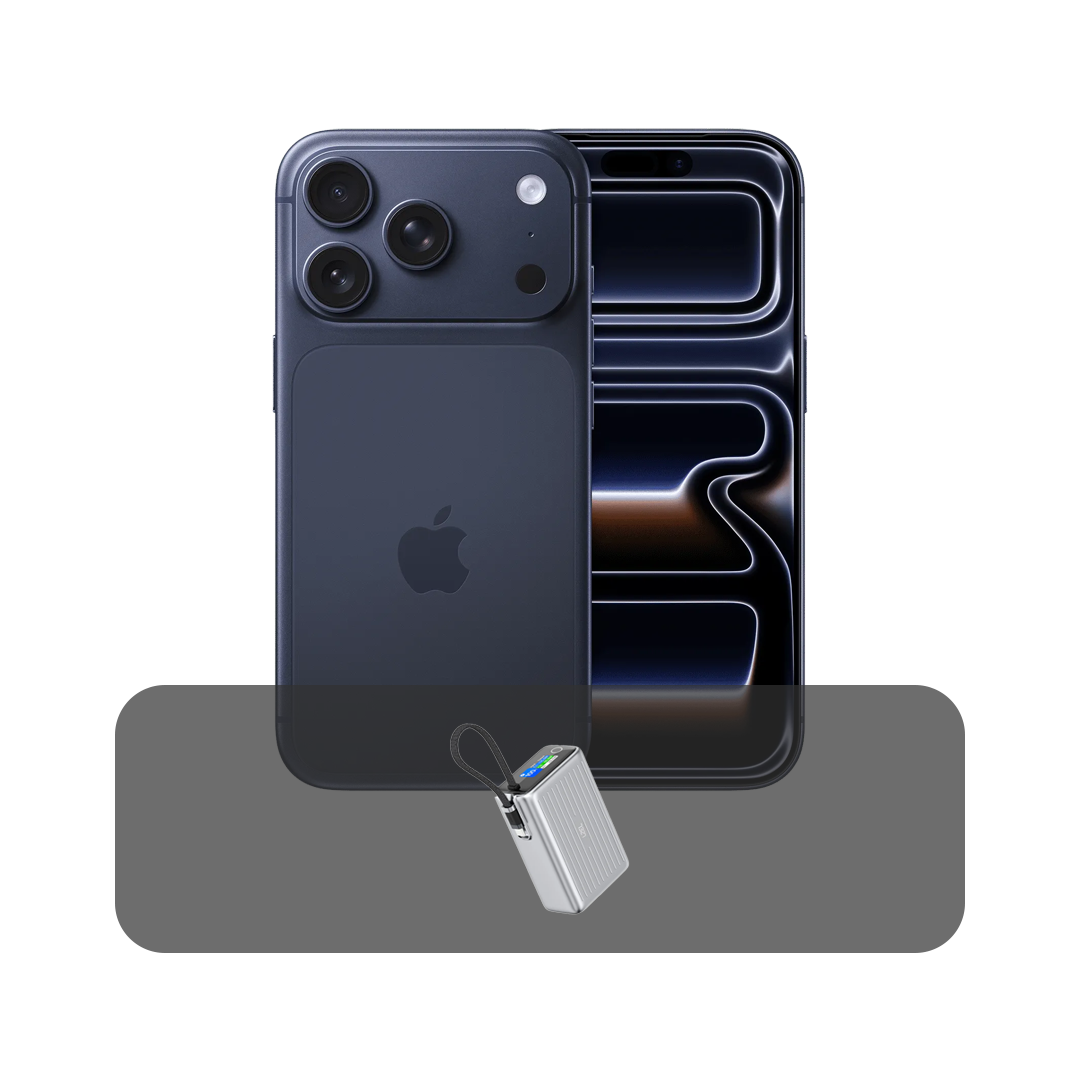 Apple iPhone 17 Pro Max- 256GB - 6.9 inch - Dual eSim+ Bundle Offer (Middle East Version) | Deep Blue