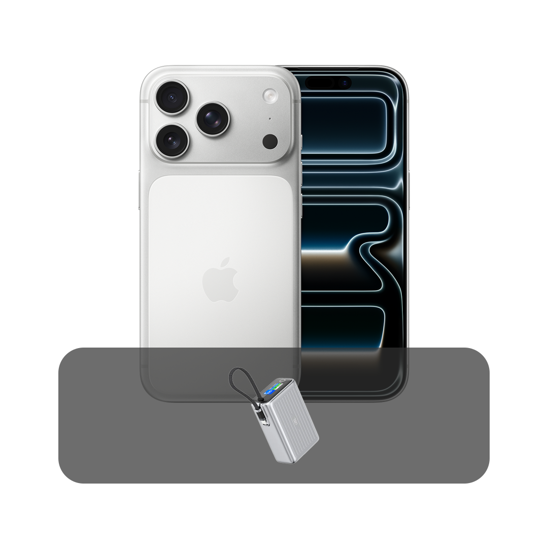 Apple iPhone 17 Pro Max- 512GB - 6.9 inch - Dual eSim+ Bundle Offer (Middle East Version) | Silver