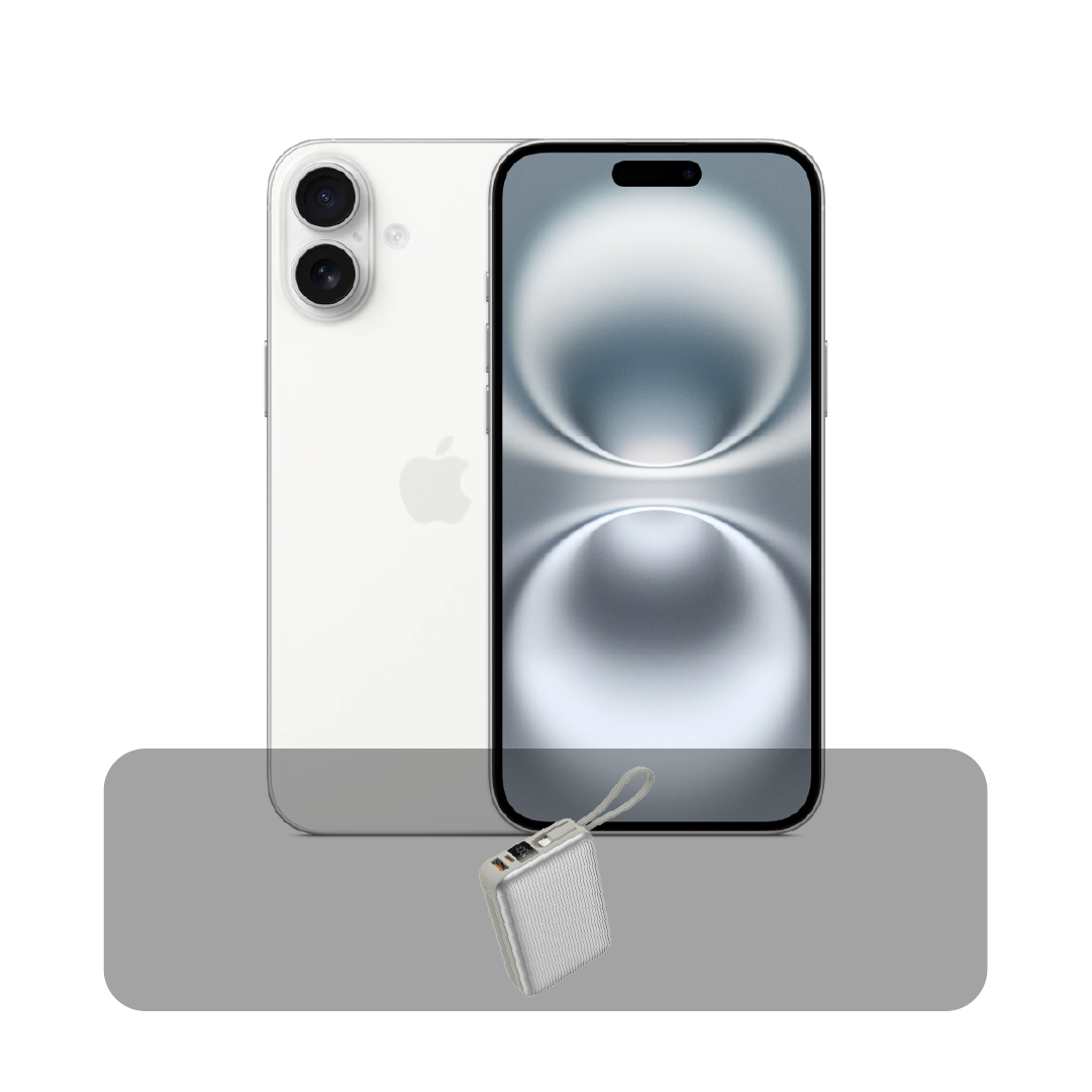 Apple iPhone 16 128GB 6.1 inch + Bundle Offer | White