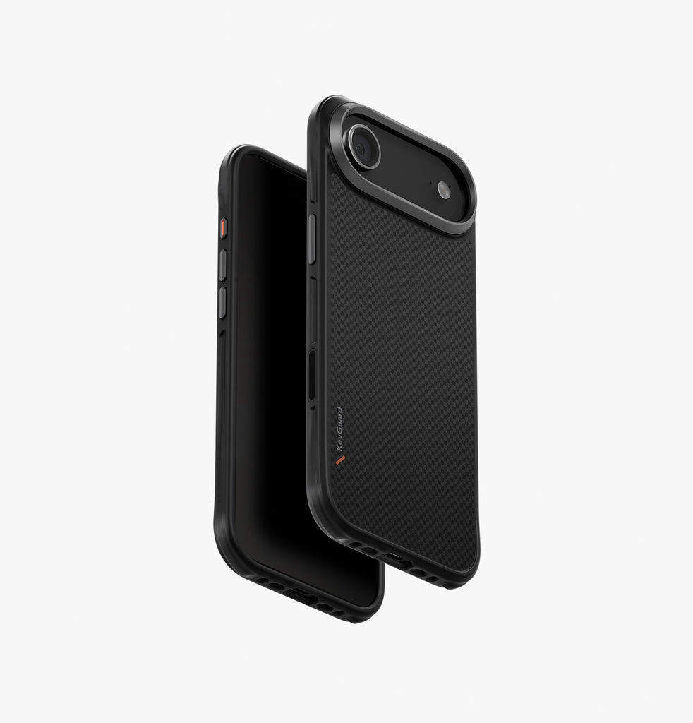 Uniq Hybrid Keva MagSafe Case for iPhone Air | Carbon Black