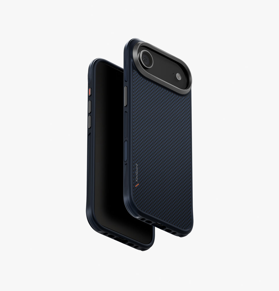 Uniq Hybrid Keva MagSafe Case for iPhone Air | Trance Blue