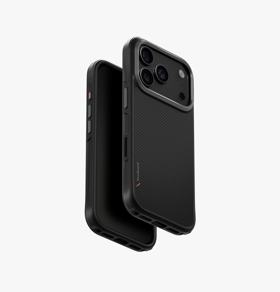 Uniq Hybrid Keva MagSafe Case for iPhone 17 Pro Max | Carbon Black