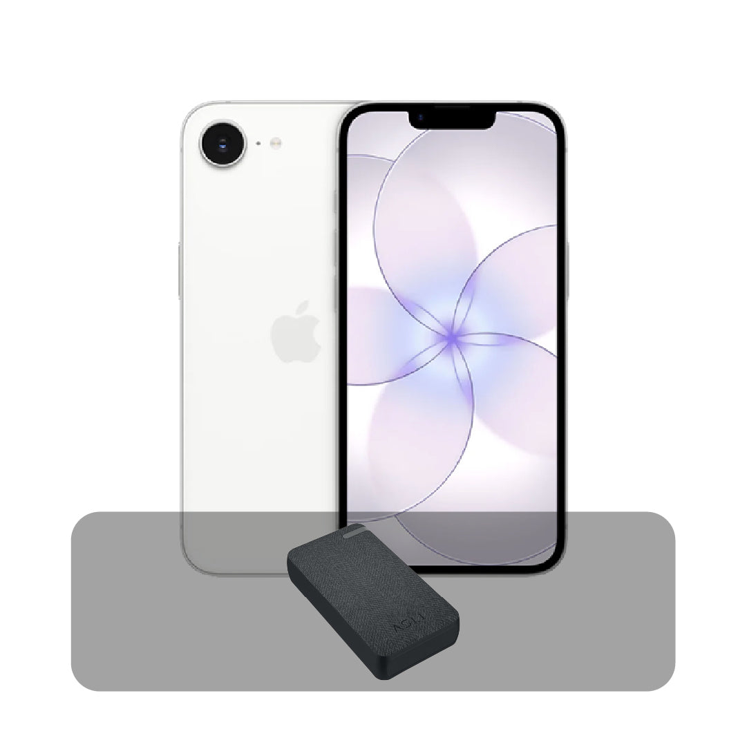 Apple iPhone 17e 5G - 512GB - 6.1 inch - Dual eSim ( Middle East Version ) + Bundle Offer | White