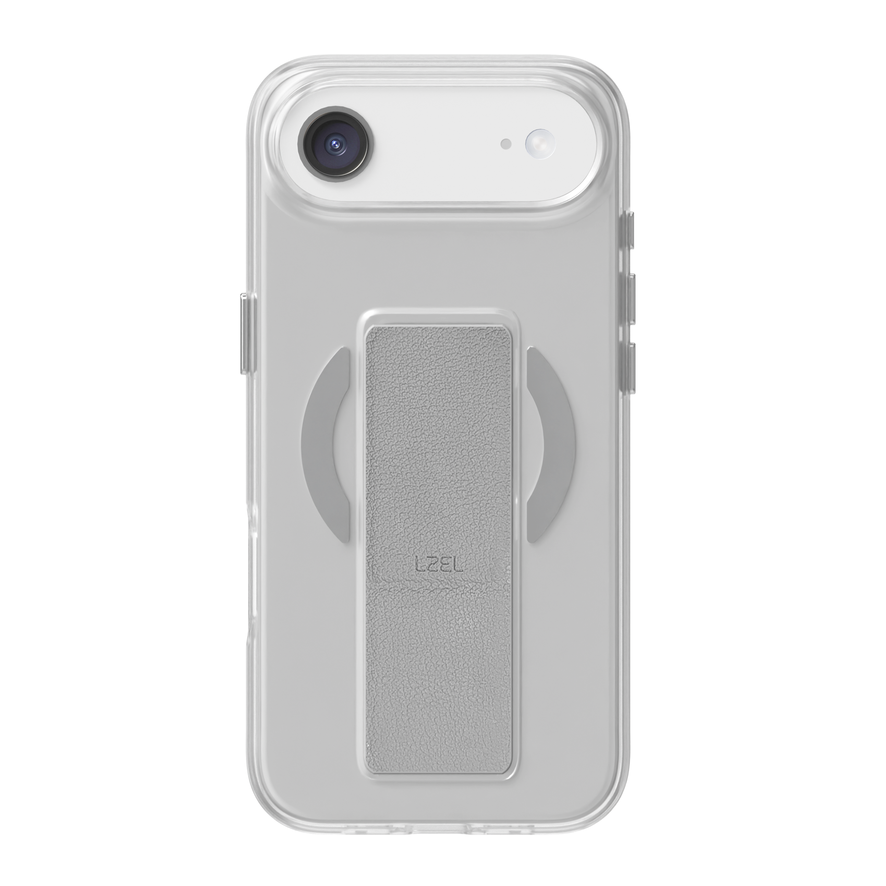 LZEL MagClear LeatherGrip Case for iPhone Air