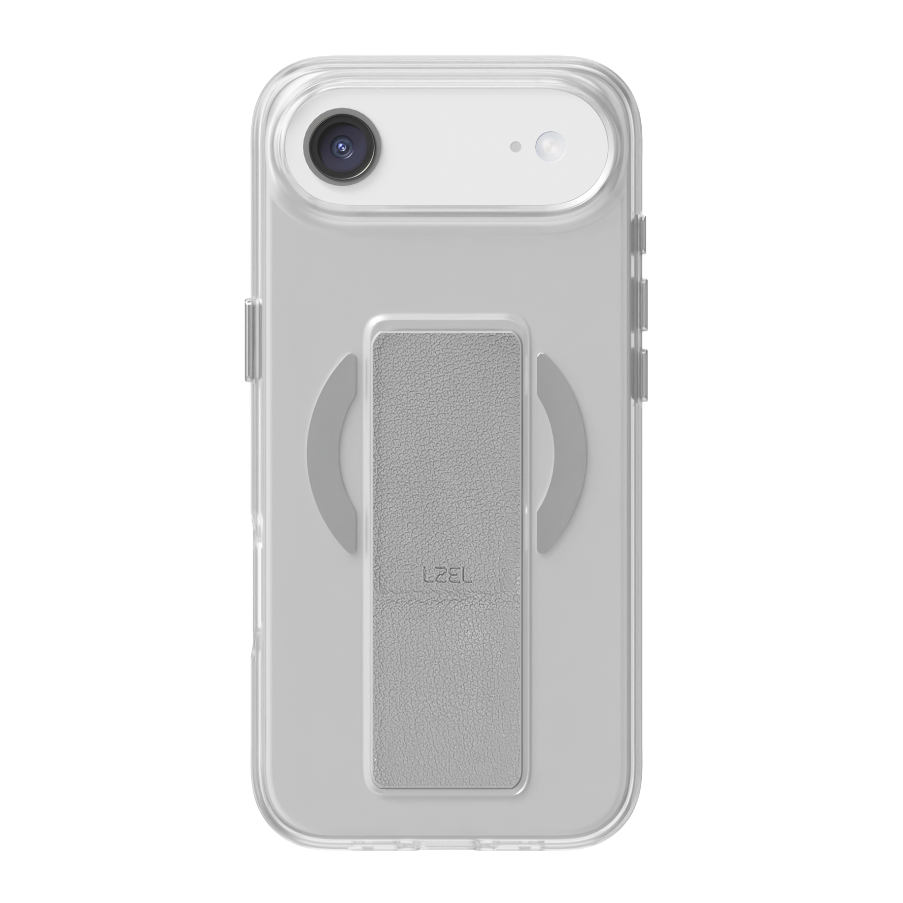 LZEL MagClear LeatherGrip Case for iPhone Air
