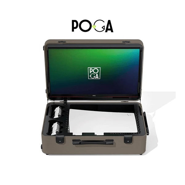 Indigaming POGA Lux Portable Gaming Monitor PlayStation PS5 - Desert Taupe