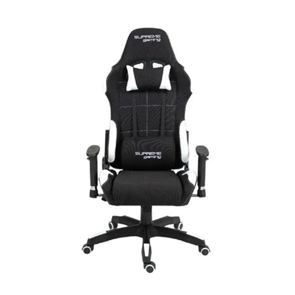 SUPREME Gaming Chair - Black/White