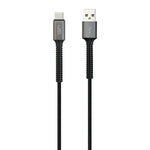 LZEL Celeris Power Ac Fabric Braided USB-A to USB-C Cable 1.2m