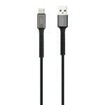 LZEL Celeris Power Ac Fabric Braided USB-A to USB-C Cable 1.2m