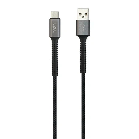 LZEL Celeris Power Ac Fabric Braided USB-A to USB-C Cable 1.2m