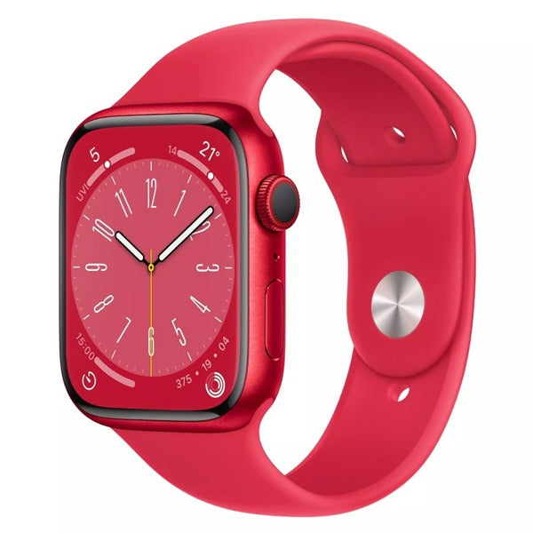 Apple Watch S8 Gps + Cellular 41mm Red Aluminium Case With Sport Band - Red