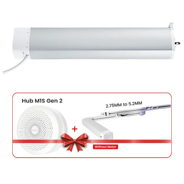 عرض محرك الستائر من Aqara مع الإكسسوارات – إصدار الواي فاي