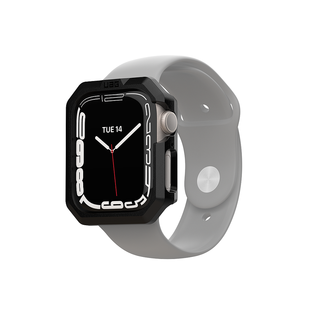 UAG Apple Watch 45mm Series 7/8 Scout Case Black