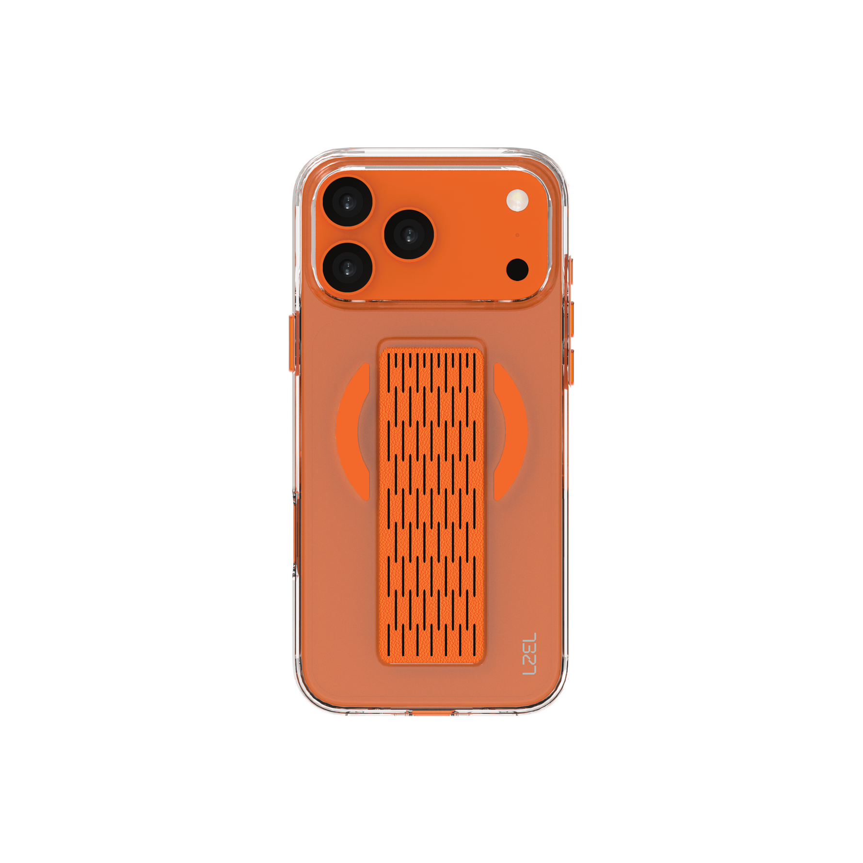 LZEL Clearmag Kickstand Clear Strap Magsafe With Enhanced Edge Protection Case For iPhone 17 Pro