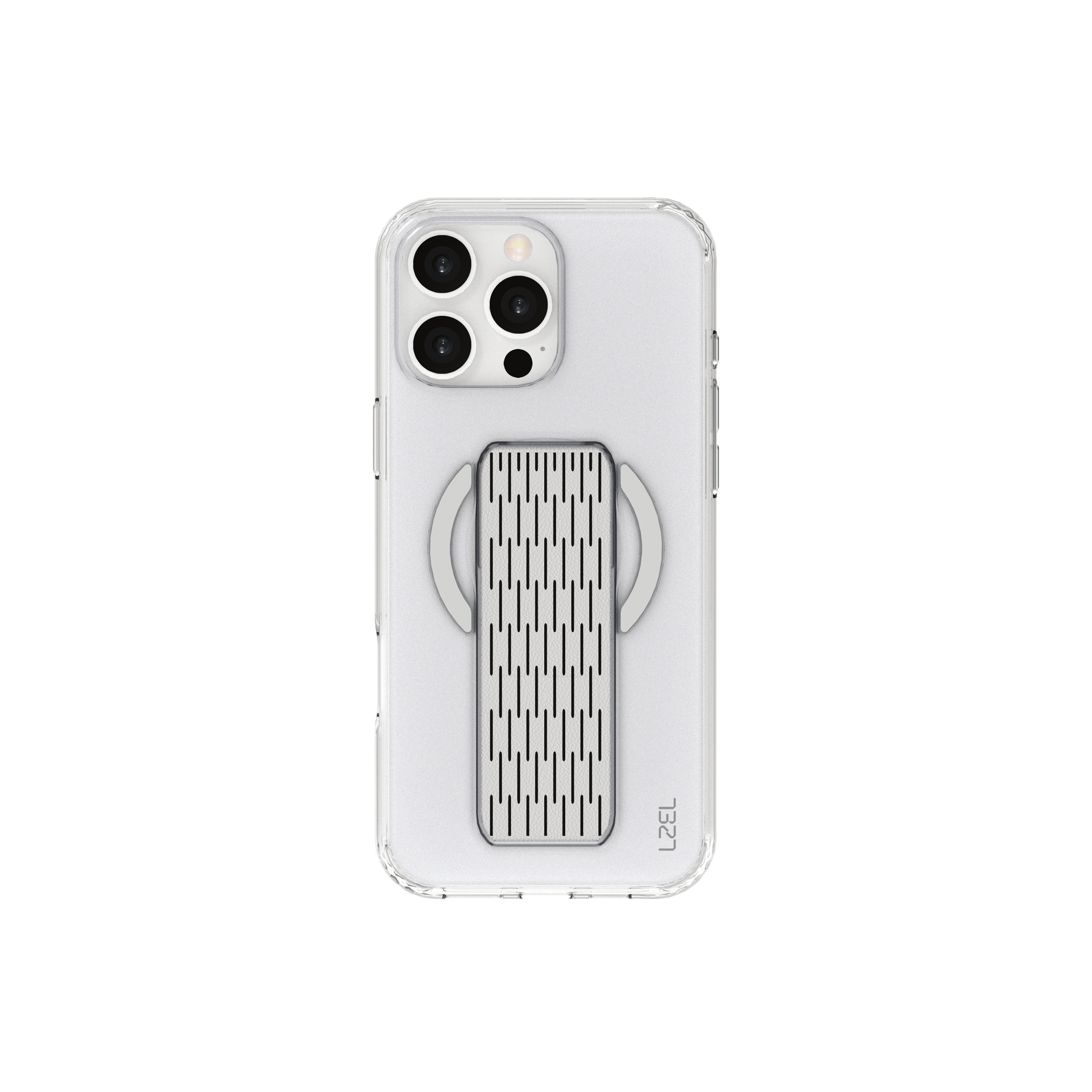 LZEL Clearmag Kickstand Clear Strap Magsafe With Enhanced Edge Protection Case For iPhone 16 Pro