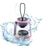 مكبر صوت لاسلكي علي شكل مصباح من ليزل مع اضواء RGB  | بنفسجي