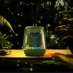 LZEL Aquilasonus Lamp Compact Waterproof Bluetooth Speaker With Dynamic RGB Lights | Green